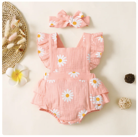 Daisy Blossom Romper