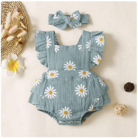 Daisy Blossom Romper